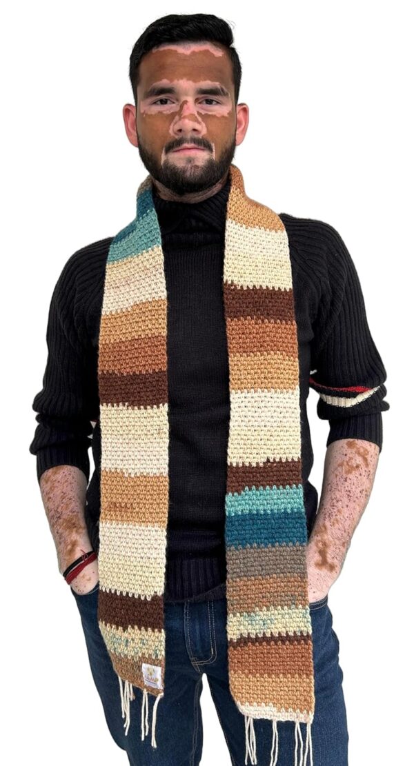 NilaMila Lovely Handmade Pure Woolen Mufflers Scarf Stole for Winters